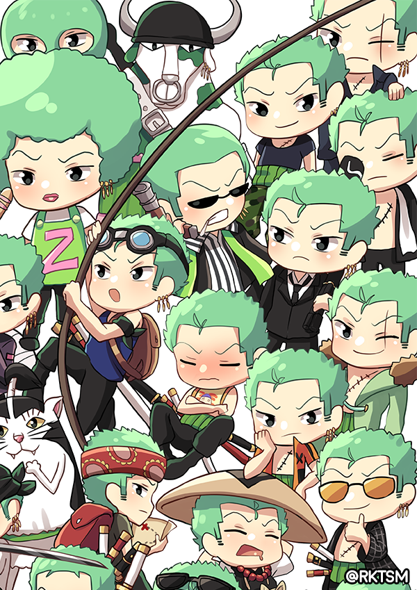 O Xrhsths Wangsheng Creamery Comms Sto Twitter Can You Guess Them All Onepiece Roronoa Zoro Roronoazoro ロロノア ロロノア ゾロ ゾロ ワンピース