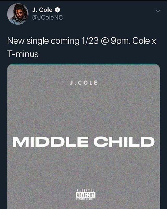 HelplessHipHop's tweet photo. New #JCole coming this week. Y’all excited? .
.
.
.
.
#future #youngthug #drake #travisscott #quavo #migos #cardib #nickiminaj #guccimane #hiphop #kanyewest #meekmill #offset #6ix9ine #atlanta #theshaderoom #gunna #ellamai #liluzivert #rap #citygirls #50… https://t.co/GswXTls9VN https://t.co/m9IqkV45ws