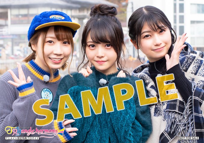 DJCD】TrySailのTRYangle harmony RADIO FANDISK 9 アニメイト特典の