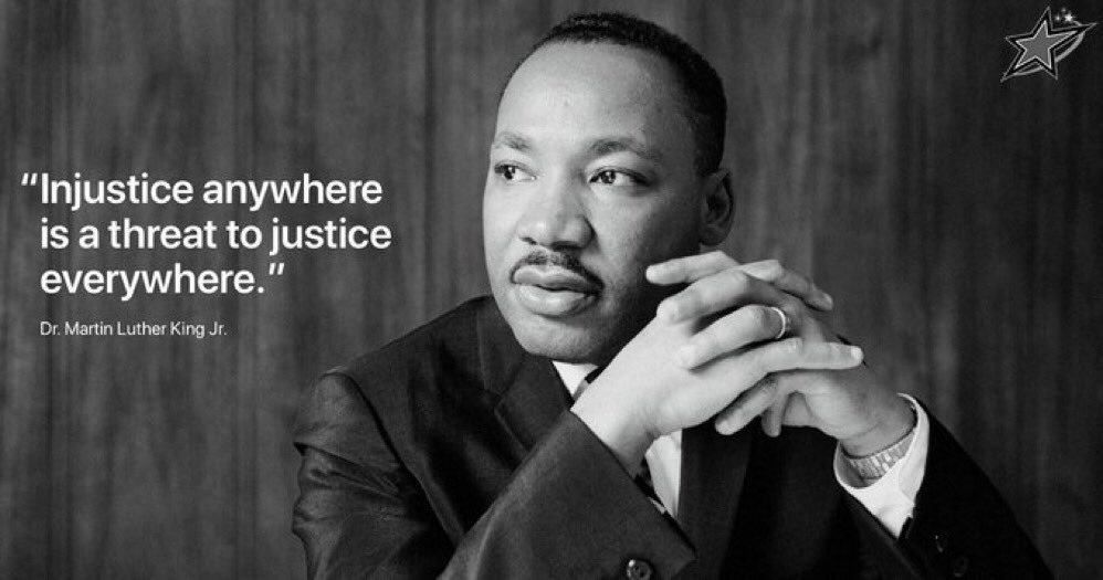 ThuliMadonsela3's tweet photo. As we remember #MartinLutherKingJrDay we must double our efforts in creating a world where the playing field is leveled and each person’s potential is freed for him or her to lift themselves by their own bootstraps #SocialJustice https://t.co/I0jLhjaJWX
