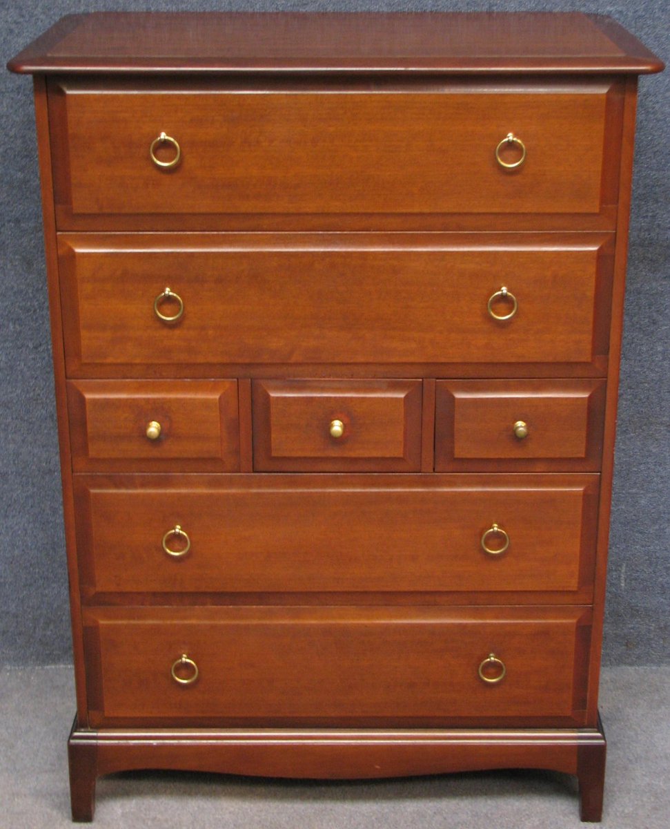 Airport Antiques On Twitter Stag Minstrel Tall Mahogany 7 Drawer