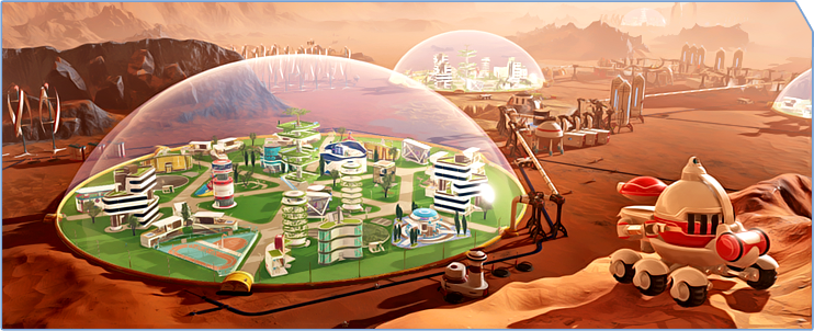 Surviving_PDX's tweet image. What elements of human culture should we use as pillars of the Martian civilization? A song, book, movie? Maybe a quote or a dish? Painting, sculpture or maybe a meme? :)

Give it your best (worst)!