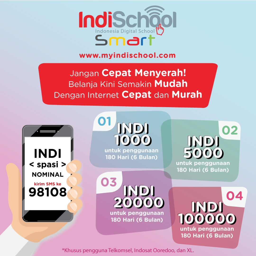 IndiSchool_ID's tweet photo. Hi Teman - Teman IndiSchool!
Sudah coba layanan IndiSchool? Yuk cobain sekarang! Murah lho!
https://t.co/wegHOVSfgo #indischool #myindischool https://t.co/BtZNknqytc
