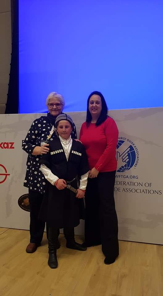 MaryKempClarke's tweet image. WFTGA EXBO began meetings on Friday. WFTGA General Assembly of Delegates met Saturday. Convention began yesterday Monday. Brilliant turnout and happy to be in Tbilisi Georgia #wftga #wftga2019 #professionalguides #qualifiedguide #qualifiedtouristguide #stga