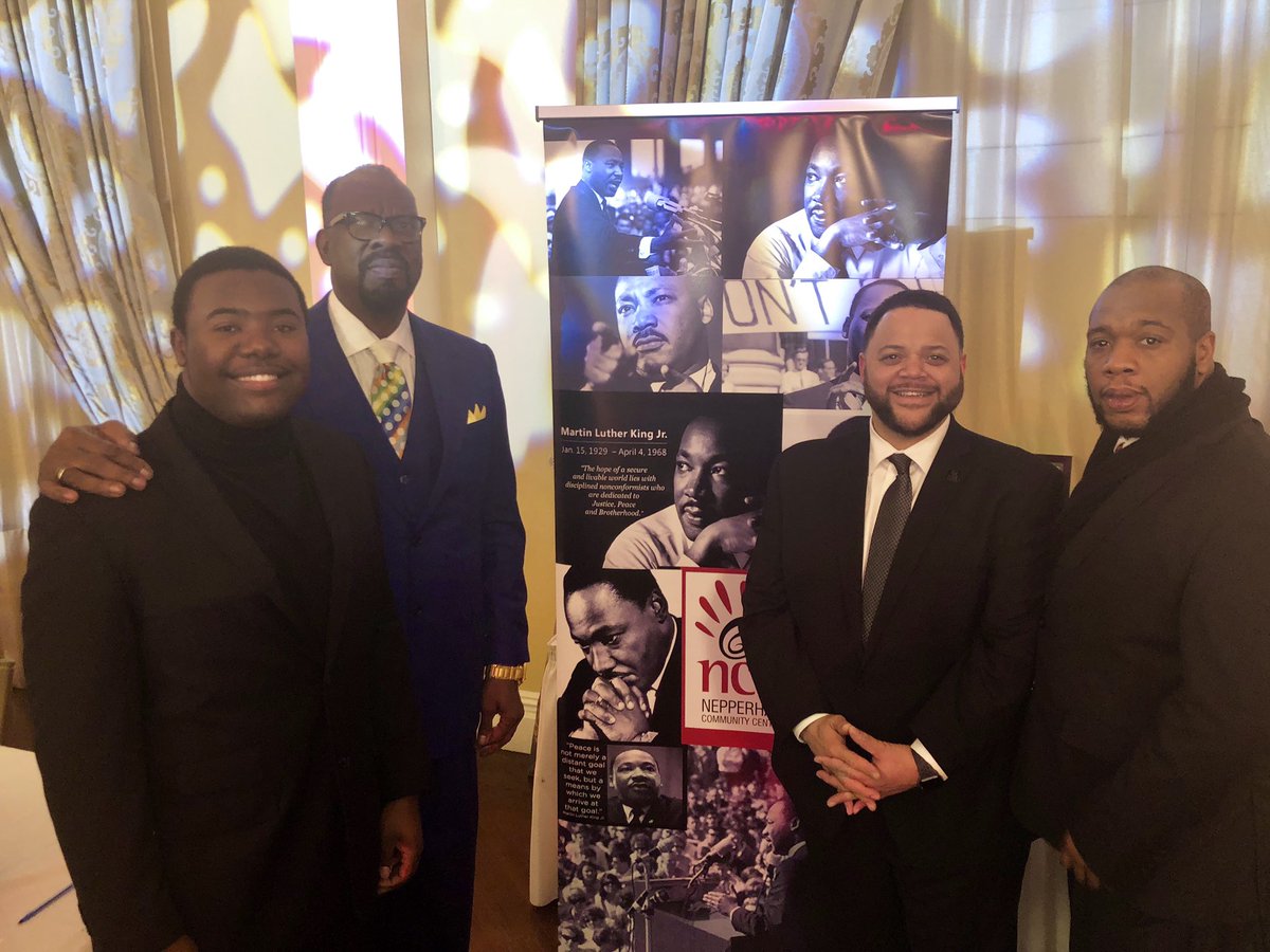 msmithDC's tweet photo. Wonderful to celebrate this #MLK Day in one of our leading @MBK_Alliance Communities, Yonkers, NY, speaking at @thenepperhan’s MLK Day Celebration. We celebrated our beloved activist Dr. King and had church in the process! Thanks Dr. Bostic, Dr. @lwyjr_, @YonkersMBK!  #WeAreMBK https://t.co/gFNUkkMRqV