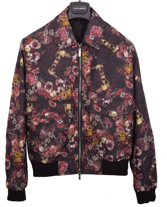 This flower and skull bomber by Dior is beautiful. Spring/Summer 2017, apparently.