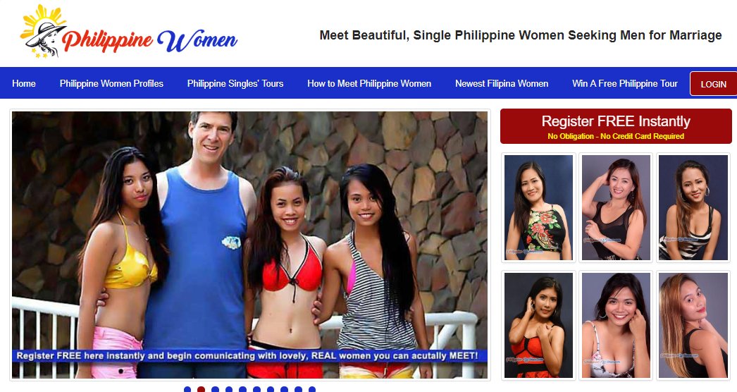 Today's featured online dating site: Philippine Women Romance and Singles Tour.

Learn more about the beauty of the Philippines and get to meet hundreds of gorgeous Pinays by visiting their site and page below. 

#DateSites #Onlinedating #PhilippineWomen #DatingExperts