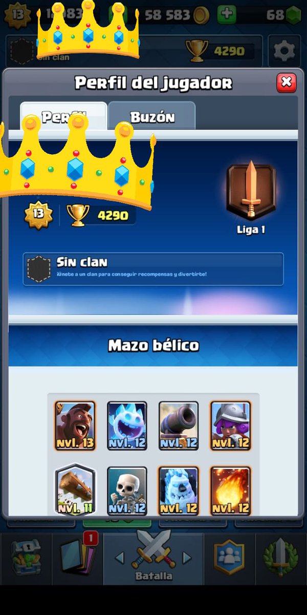Se vende! 3500!
•20 Wins Crown
•Mazo de ciclado de montas
•+20 k ganadas en desafíos
Consultas MD