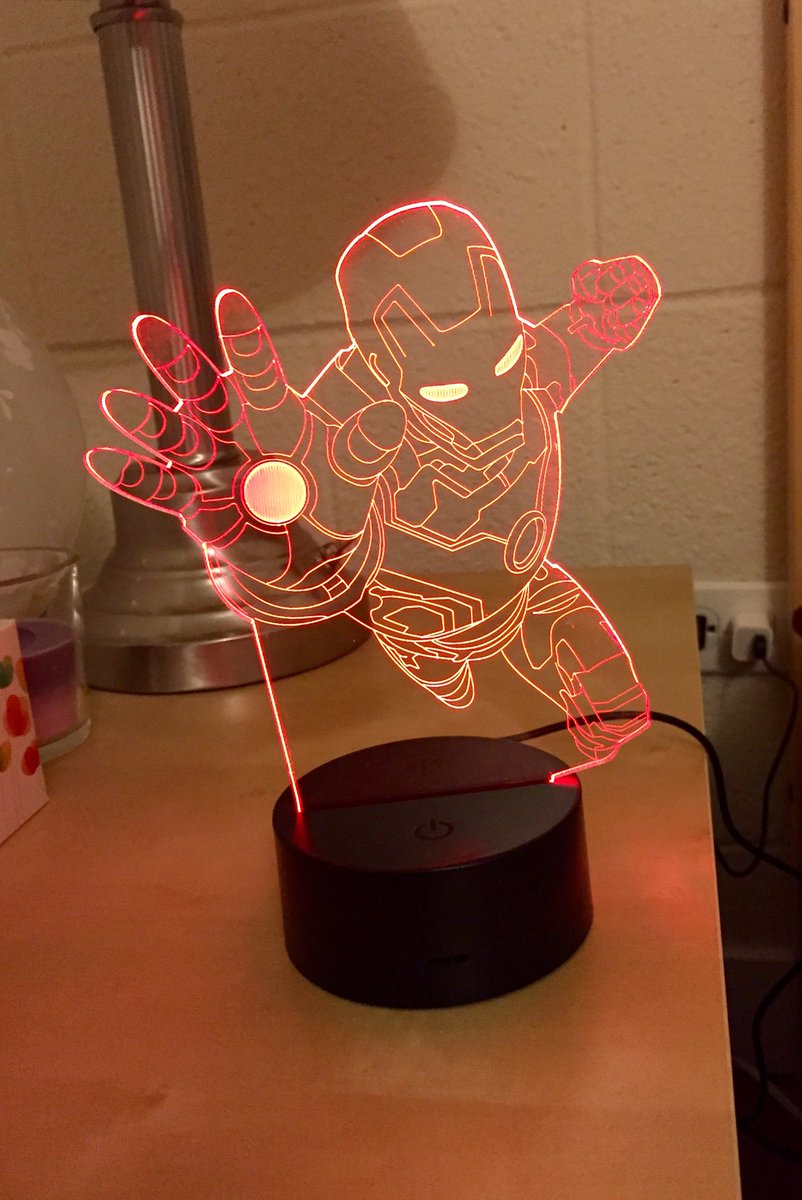DBAEnatics_CAN's tweet photo. Finally my ironman lamp❤️ thank you ⁦@3cheeese⁩ #ALDUBxADNBetterTogether https://t.co/U8LQsFx2SS