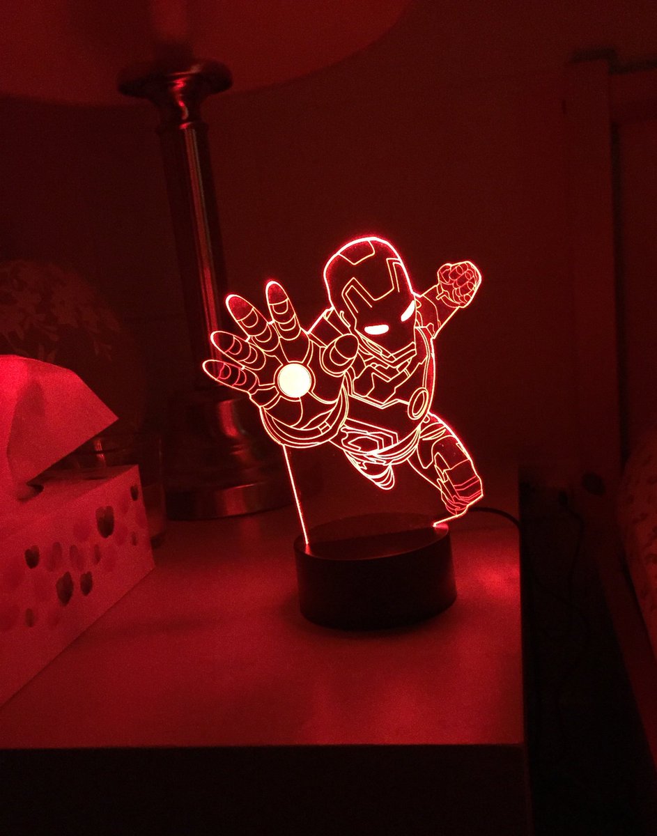 DBAEnatics_CAN's tweet photo. Finally my ironman lamp❤️ thank you ⁦@3cheeese⁩ #ALDUBxADNBetterTogether https://t.co/U8LQsFx2SS