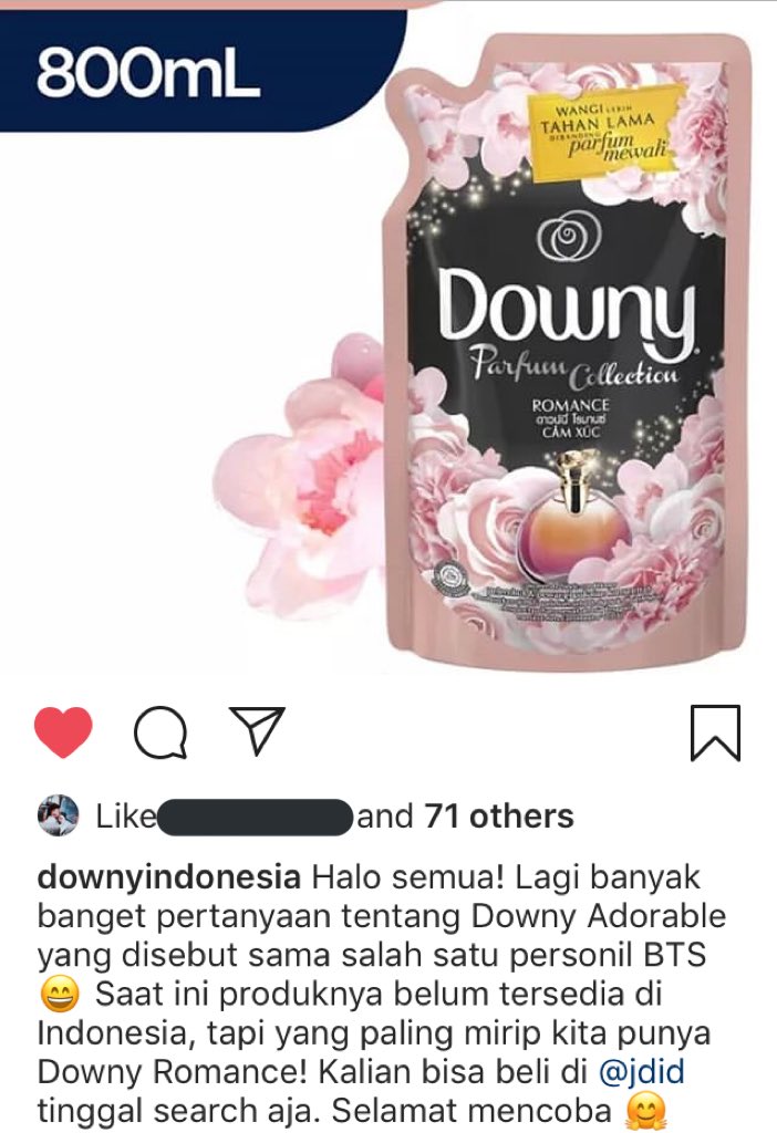 Downy Indonesia On Jumpiccom