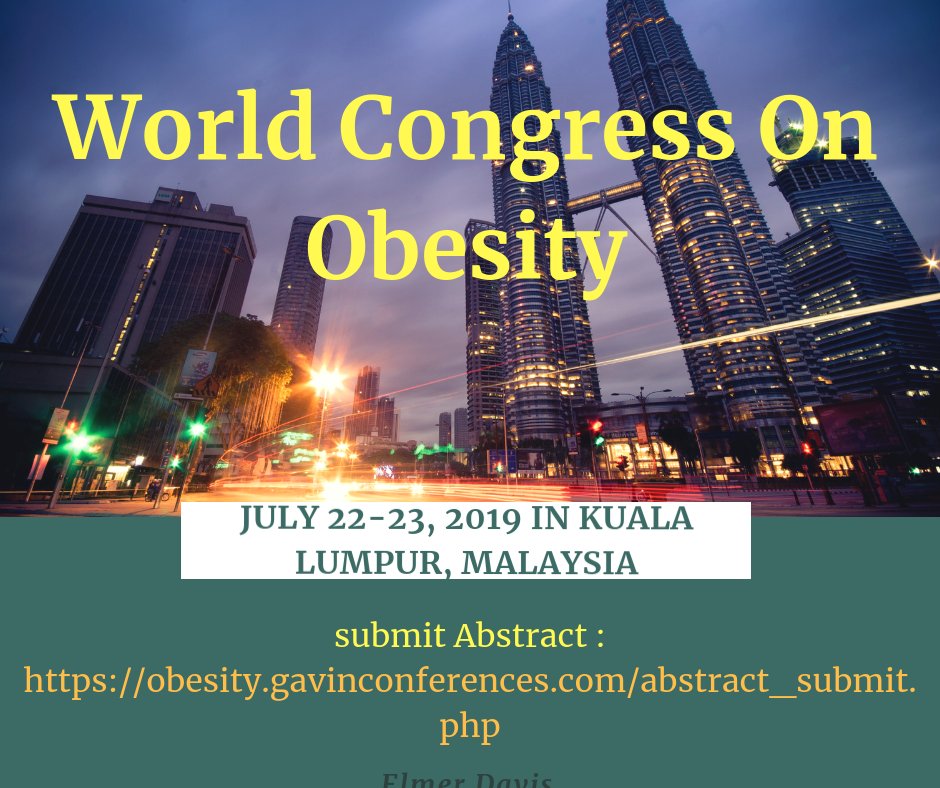 Obesity2020's tweet photo. Meet with international renowned Experts-#ObesityCongress 2019
Accredited CPD event-Obesity Congress 2019.

For More details:
https://t.co/M7ZblLvCTw       
https://t.co/UYcScZvFxE      
https://t.co/Moe66O50Up https://t.co/KI0kZOuHu2