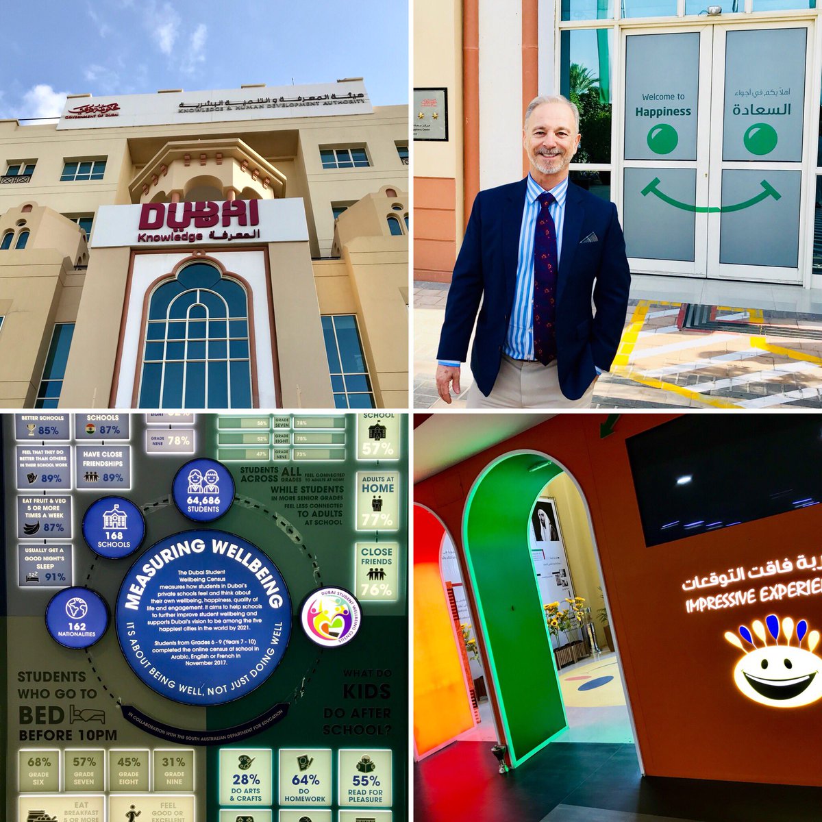 CliveLeachCoach's tweet photo. Enjoyed meeting with @KHDA @IPENDubai this morning to learn about their impressive work in #positiveeducation #wellbeing #happiness #flourishing #lessonsforusall @PosEdNet https://t.co/xMpeXEIuLf