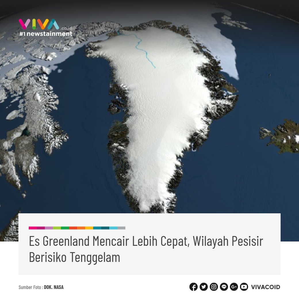 VIVAcoid's tweet photo. Lapisan es di Greenland dikabarkan mencair lebih cepat dari perkiraan para ilmuwan. Baca selengkapnya di sini https://t.co/QZRLH8wTvm
#1newstainment #vivacoid #fenomena #lapisan #es #greenland https://t.co/JtSROtGE03