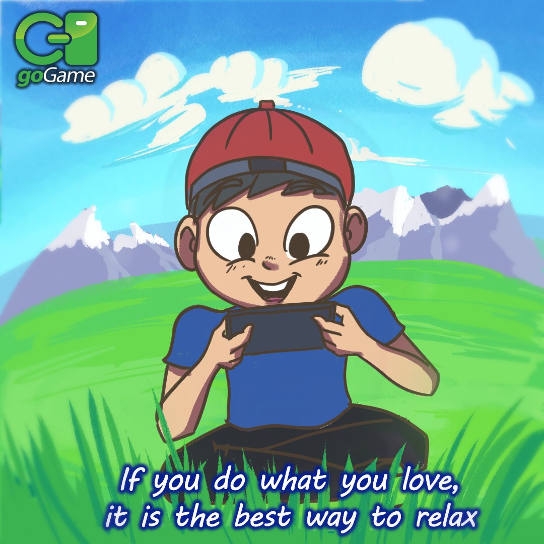gogame's tweet image. Nothing comes close to the euphoric sensation of being able to do what we love most.  It becomes our outlet of energy and at the same time, it relaxes our mind. Talk about hitting 2 birds with a stone! Comment away.#goGame #goGetter