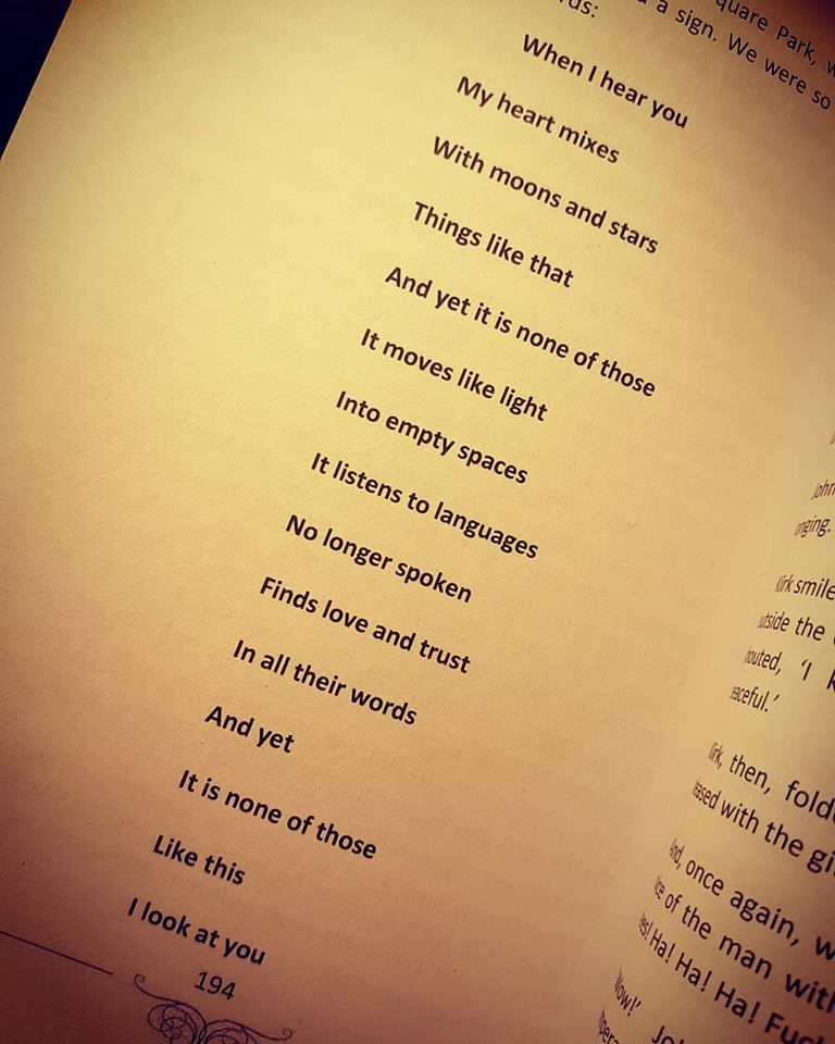 MauroMevlud's tweet photo. When I hear you, My heart mixes, with moons and stars, things like that, and yet it is none of those, it moves like light, into empty spaces, it listens to languages, no longer spoken, finds love and trust, in all their words, you...
- Mevlud's Way by Mauro Mevlud Martino https://t.co/CV6Sx2MIM2