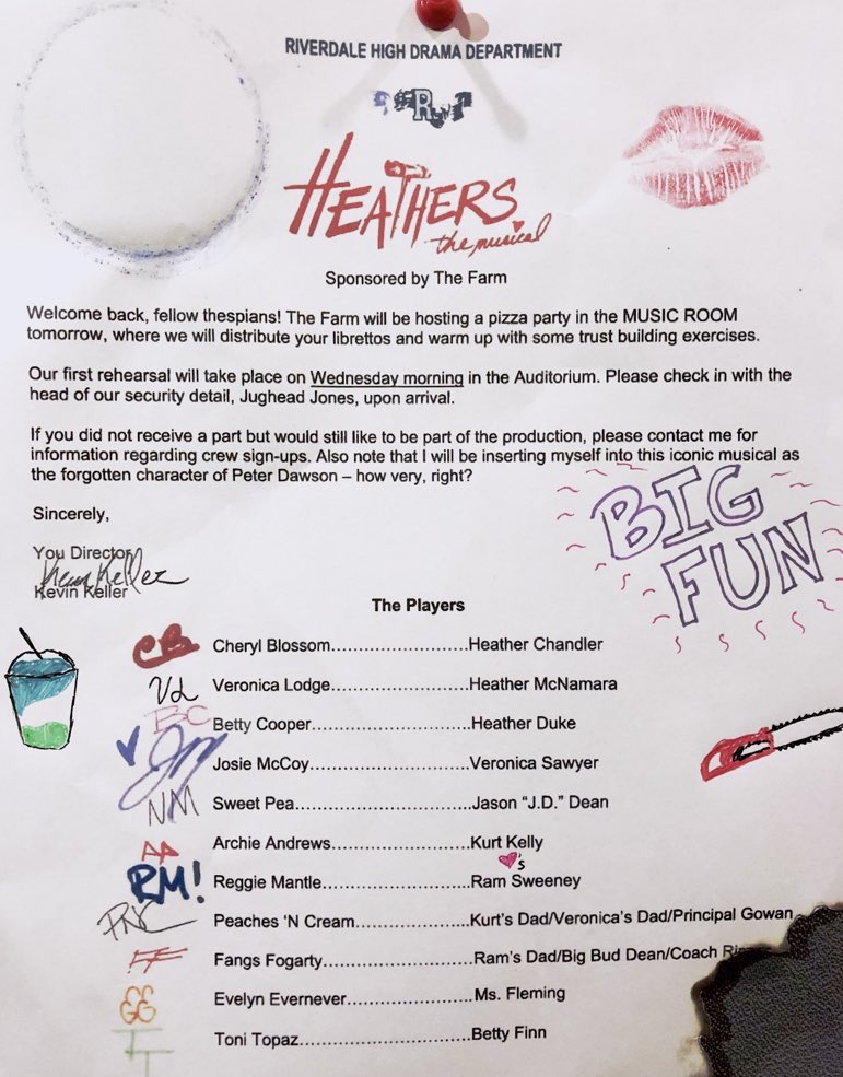 donswanofficial's tweet photo. There’s is no way Archiekins dead he’s in the and upcoming musical SOO #Riverdale #archiedead #archie https://t.co/AnUlzzQP9V