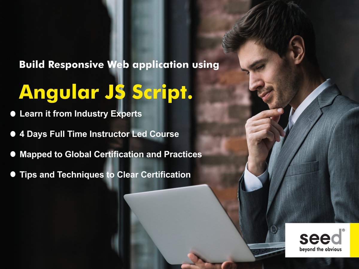 seed_workshops's tweet image. Web designing plays an important role in today's world
Build your career in web development and get your dream job
Apply Now: goo.gl/pXY2Rm
#angularjstutorial, #angularjs, #edureka, #whatisangularjs, #angular2tutorial, #angular2, #angularjsforbeginners,