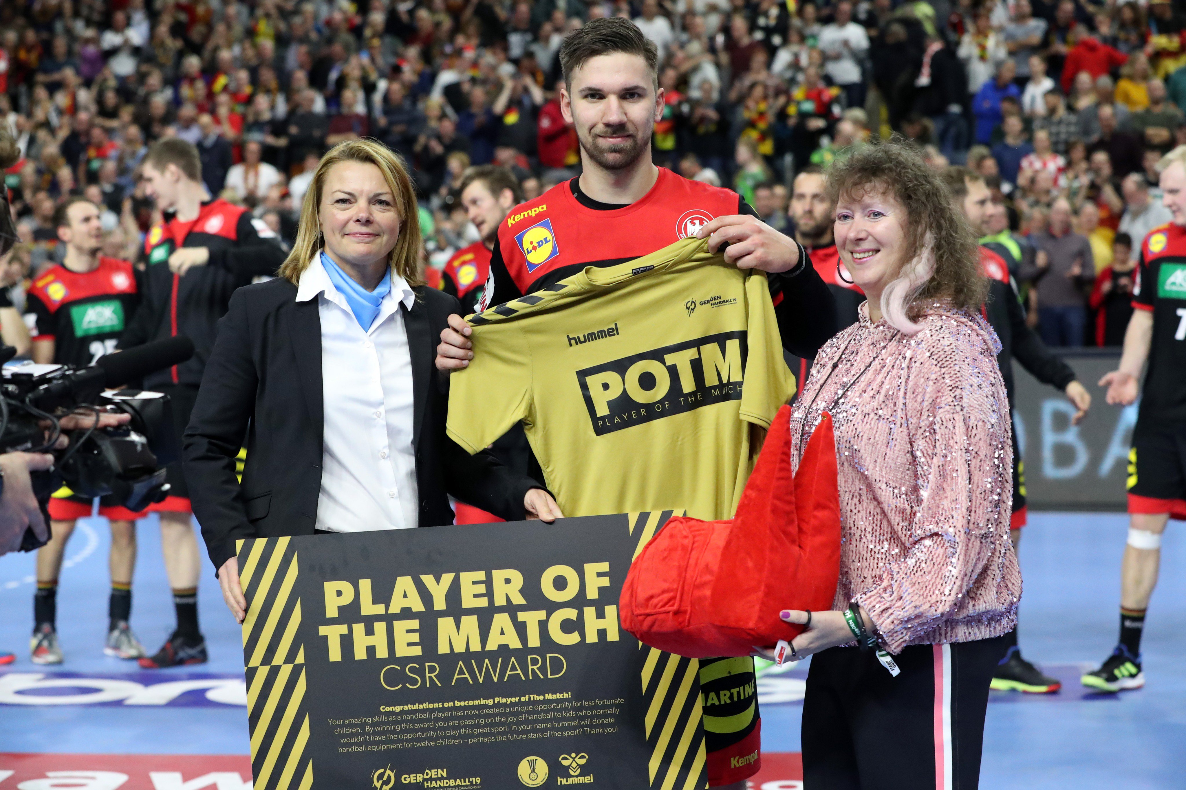 hummel Twitter: ambassador Fabian Wiede was celebrated as hummel Player of The Match after the game against Croatia at the 2019 @ihf_info World Men's Handball Championships last night 🔥👊 Also