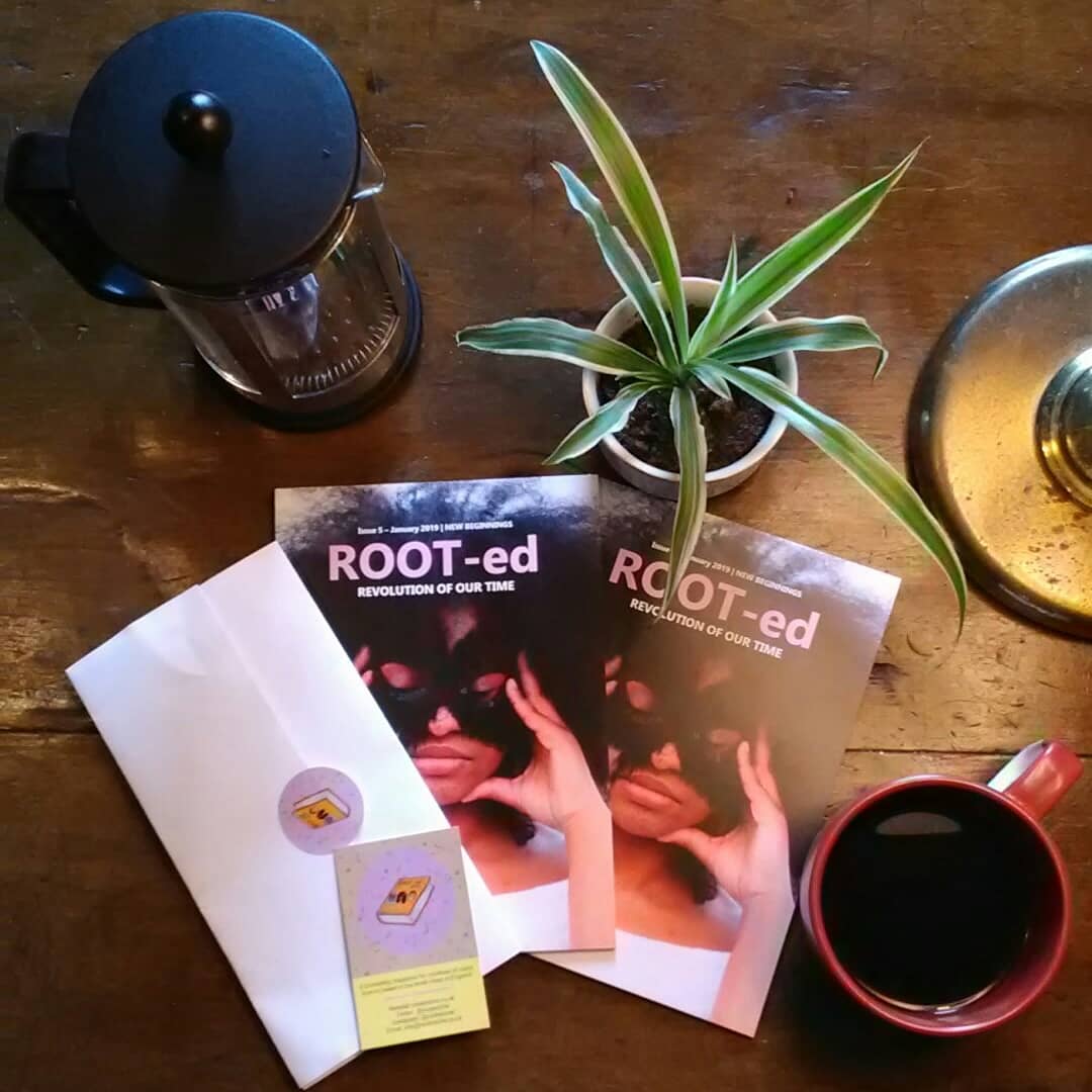 5th issue of @rootedzine is a multicolour breeze of positivity put together by @amberakaunu and @fauziyajohnson with the lovely cover @kiaramohamed.
We are extremely proud to have been interviewed and to be included in the zine! Thanks 😊
#bame #rooted #liverpool #raisingtheralla