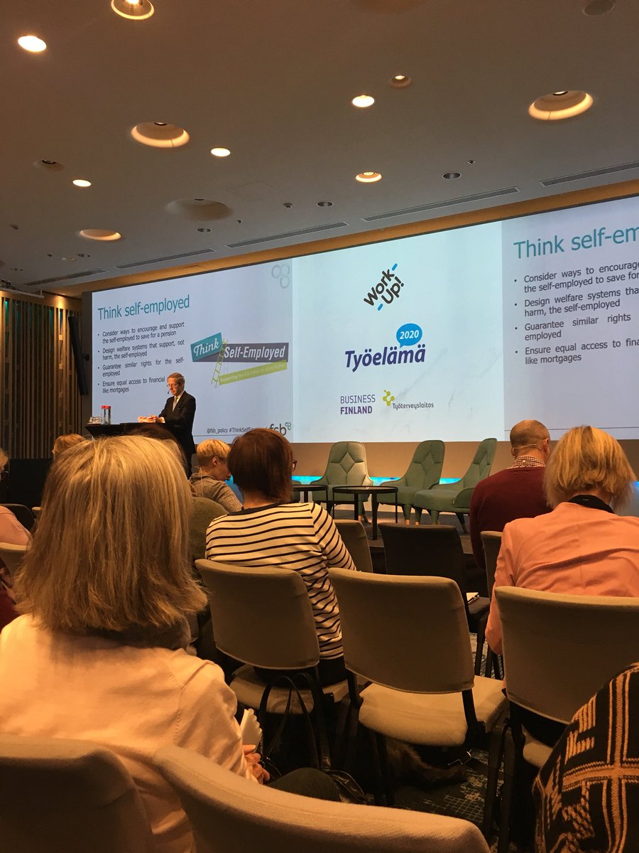 OutiMyllymaa's tweet photo. #Elinvoimaa #pienyrittäjyydellä #osaamisella #arvonluontia #verkostoista #Työelämä2020 foorum #uusityö #workup19 https://t.co/6ZFz3qcAdK