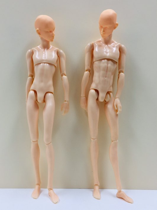 六分の一男子図鑑 28cmエイトと29cmナインのT1ボディが届きました