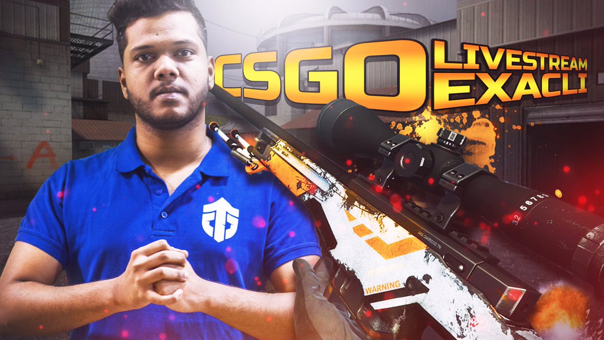 EntityInd's tweet photo. Going live today at 6 pm, don't miss Excali's mission to wreck face and take names!
Stream link: https://t.co/ydni6jTbkZ 
#ETG #ETGFAMILY #STREAM #CSGO #EXCALI https://t.co/80Swhe28YD
