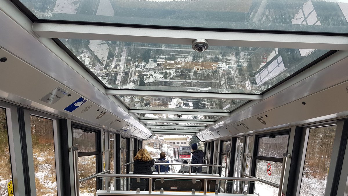 derheimburger's tweet photo. Auf dem Weg zur nächsten Session in der Seilbahn. 
Thema: Friday for future - Ort Naturpark Bad Wildbad
#barcamplifestyle #barcampSMV https://t.co/AOspbVi5eF