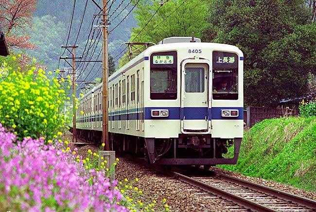 後、かなり昔の東武東上線・秩父鉄道直通：特急ながとろ：上長瀞行き