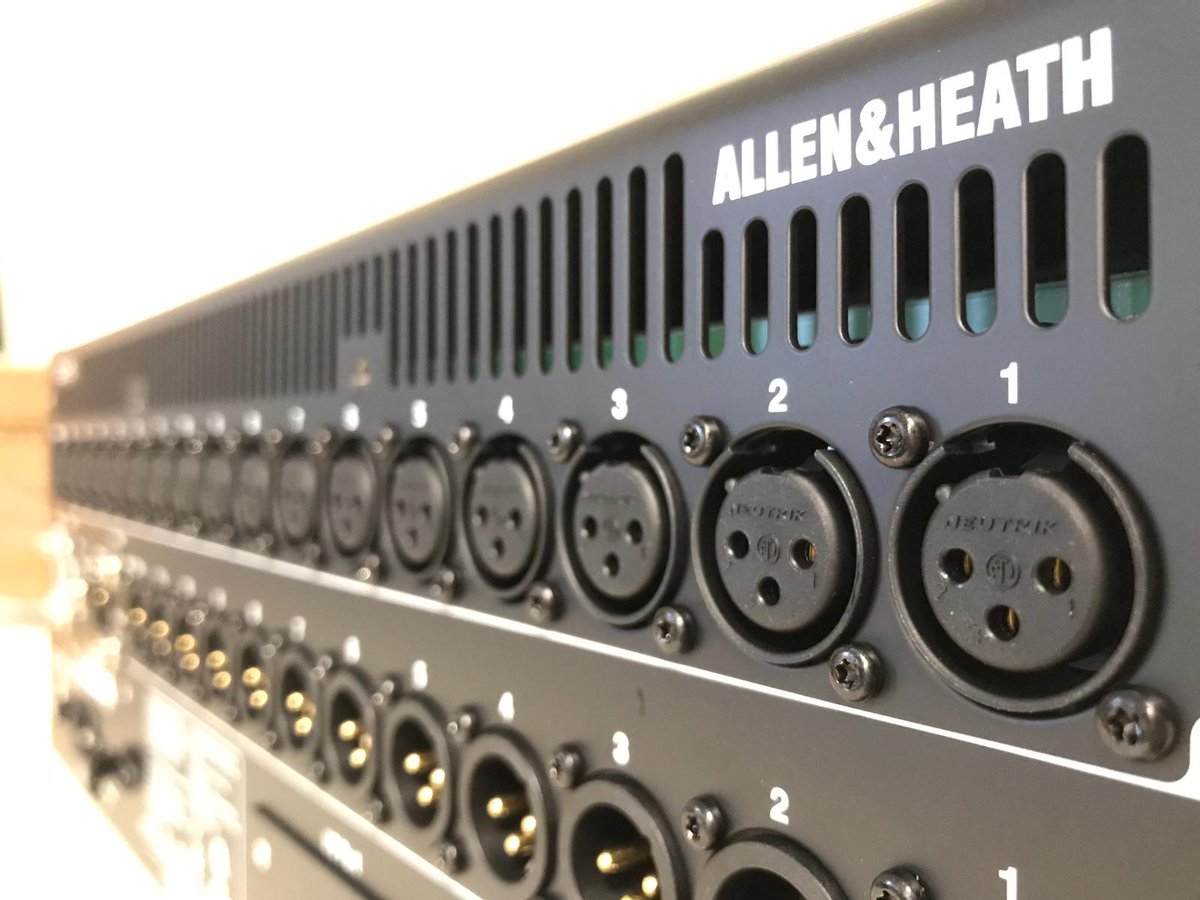 Today we unboxed a new toy in the office from <a href="/allen_heath/">ALLEN&HEATH</a> 📦
This bit of kit is part of our exhibition tour this year working with our NA2-IO-DLINE so keep an eye out for some more content on this mixer...

#neutrik #settingstandards #stayconnected #dantespokenhere