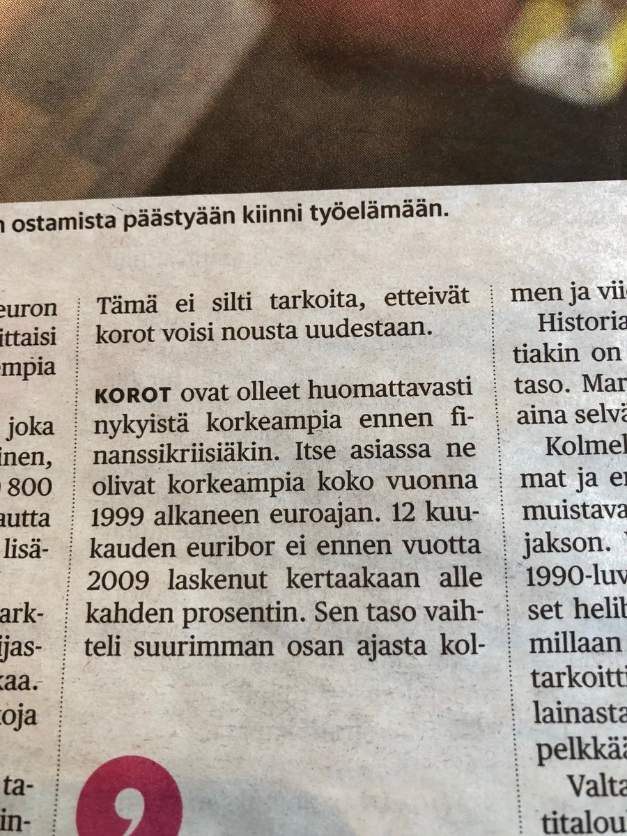 ”Markkinoiden pitkän aikavälin korko-odotukset ovat niin matalalla tasolla että pitkänkin korkosuojan saa nyt edullisesti. Sitä kannattaa harkita” kirjoittaa ⁦<a href="/hsfi/">Helsingin Sanomat</a>⁩ #talous #asuntolaina #korot