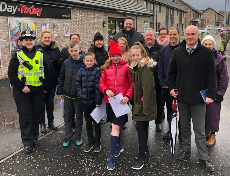 Community walkabout in <a href="/Castlehill19/">Castlehill</a> was good to hear of the changes that are going to happen #communities #people #changes