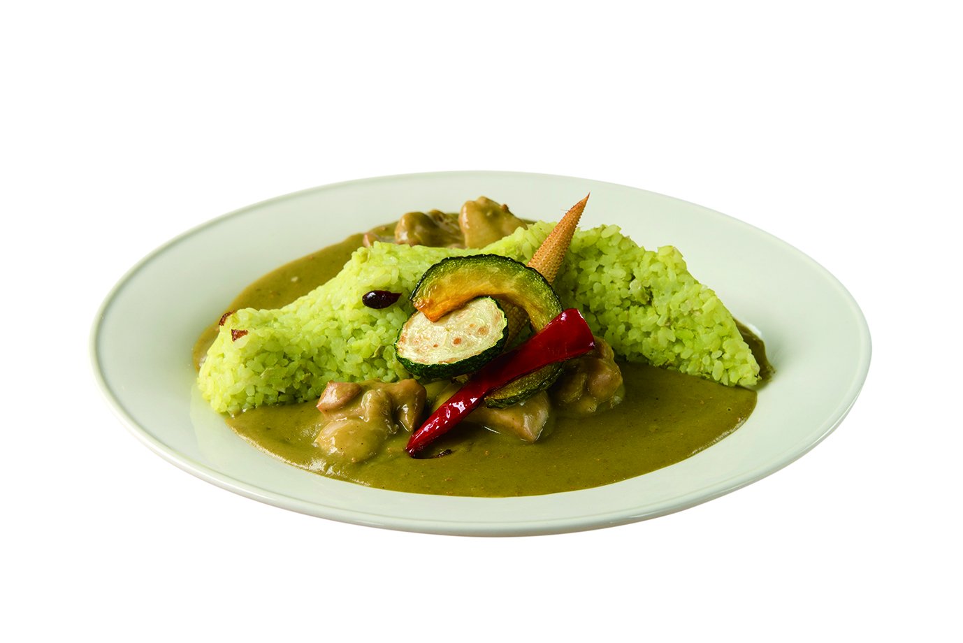 Nifrel ニフレル 公式 今日は カレーの日 ということですが 館内のカフェ Eat Eat Eat では 豆ごはんをワニの形に盛った ほうれん草とチキンの ワニカレー が人気 もちろん すぐ目の前には実物のイリエワニ 約3m も カレーの日