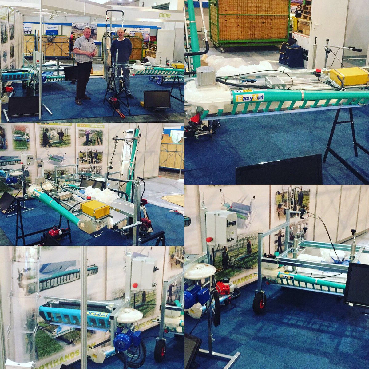 Wir sind bereit! Hoffentlich sehen wir uns diese Woche auf der IPM Internationale Pflanzenmesse Essen, Halle 3, Stand E70. <a href="/eazycut/">EazyCut</a> @eazyframe #hortihands