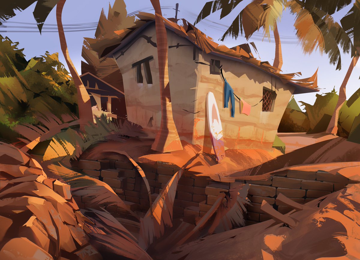 RobinLhebrard's tweet photo. Day /11
Beach house
#digitalpainting #illustration #ArtStationHQ #deviantArt #beach #drawing https://t.co/UVf8M7OkBT