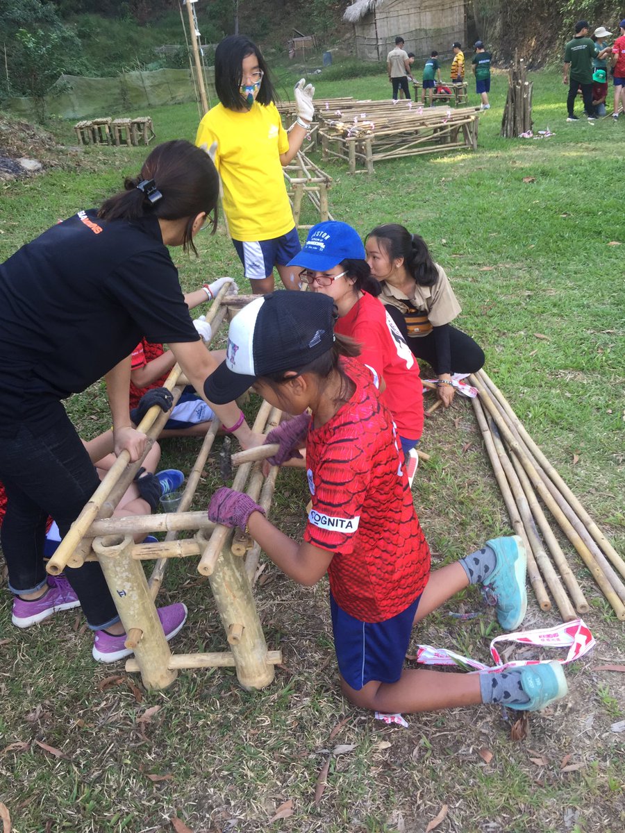 S5 ss making their own seats for 2nights camp fire. #gottalovecamp #ishcmcIB