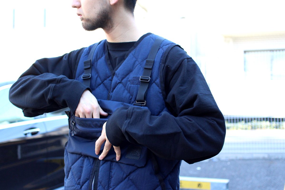 the north face purple label nylon ripstop chest rig