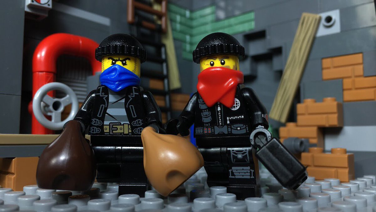 #Lego bank robbery