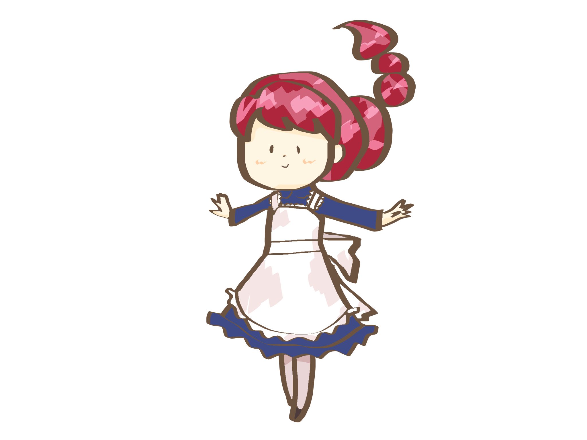 イラストらんど T Co J41xhku2yg さそり座の女の子でーす メイド風で イラスト イラスト王国 星座シリーズ イラストらんど 蠍座 創拡 T Co Ztlbyomsnk Twitter