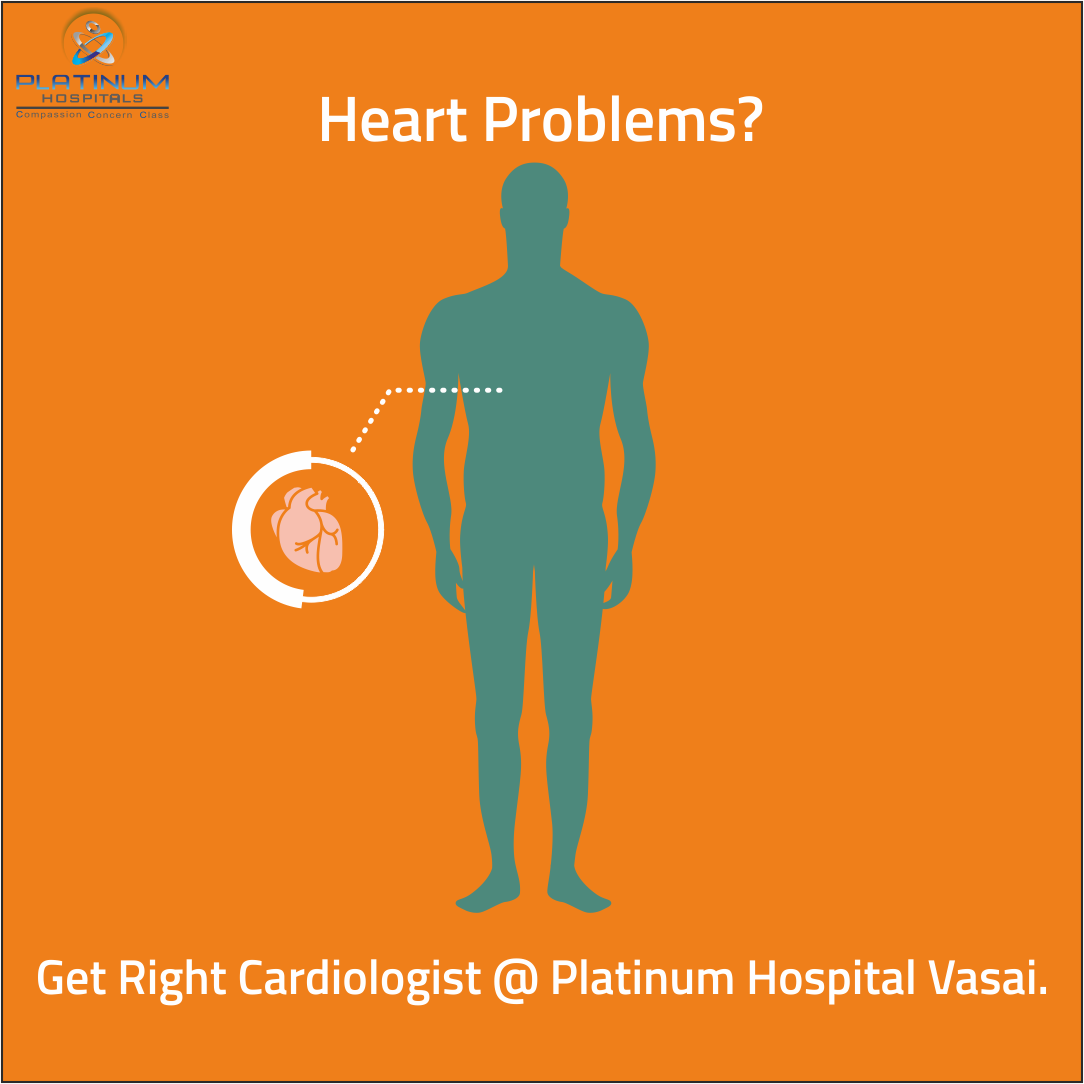 'Coronary heart disease  is one of the most common causes of a heart attack.

Identify early symptoms of heart diseases and get timelytreatment.
Consulted by affordable heart diagnostic tests | treatment packages | Cardiologists @ Platinum Hospital Vasai'

#platinumhospital