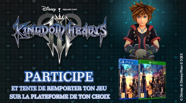 Leclerc_JV's tweet photo. J-7 avant #KingdomHearts3 🥳 RT + follow pour fêter la sortie du jeu en tentant de remporter votre exemplaire 😉
Règlement ▶️https://t.co/QoR3c8AIAm
Le jeu, ici ▶️https://t.co/NcfSaxZlSY https://t.co/IXMerGCk1x