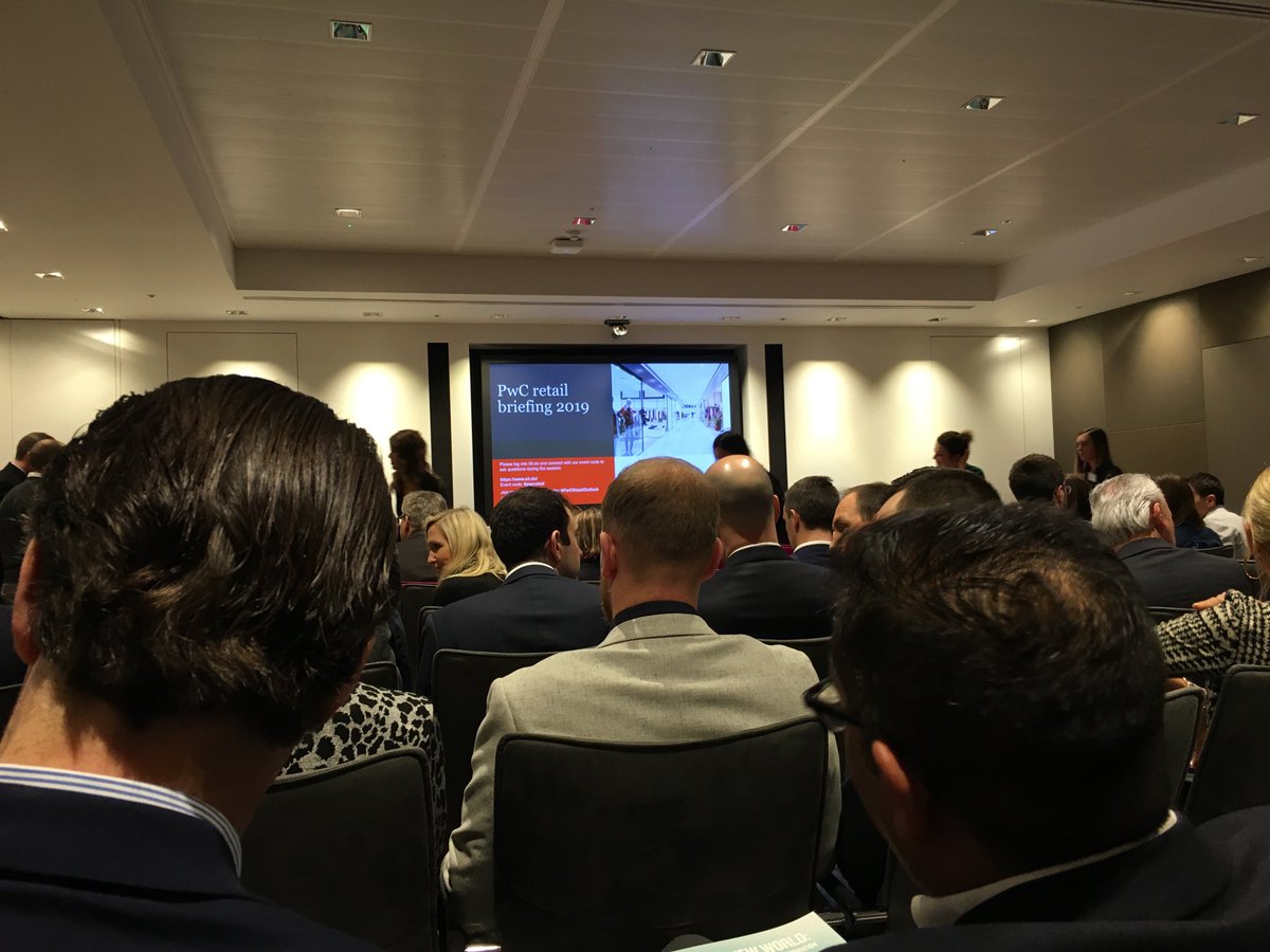 JohnSimms50's tweet image. Another great PwC Retail briefing - huge attendance which outlines the moving parts in such a crucial sector. Thanks ⁦@PwC_UK⁩ #PwCRetailOutlook
