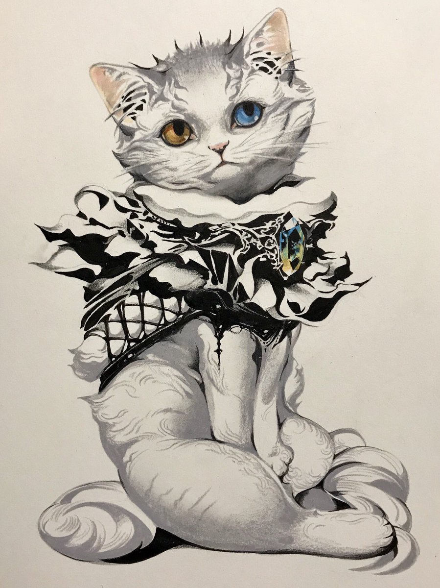 「小作品は子猫シリーズです 」|猫将軍 Nekoshowgunのイラスト
