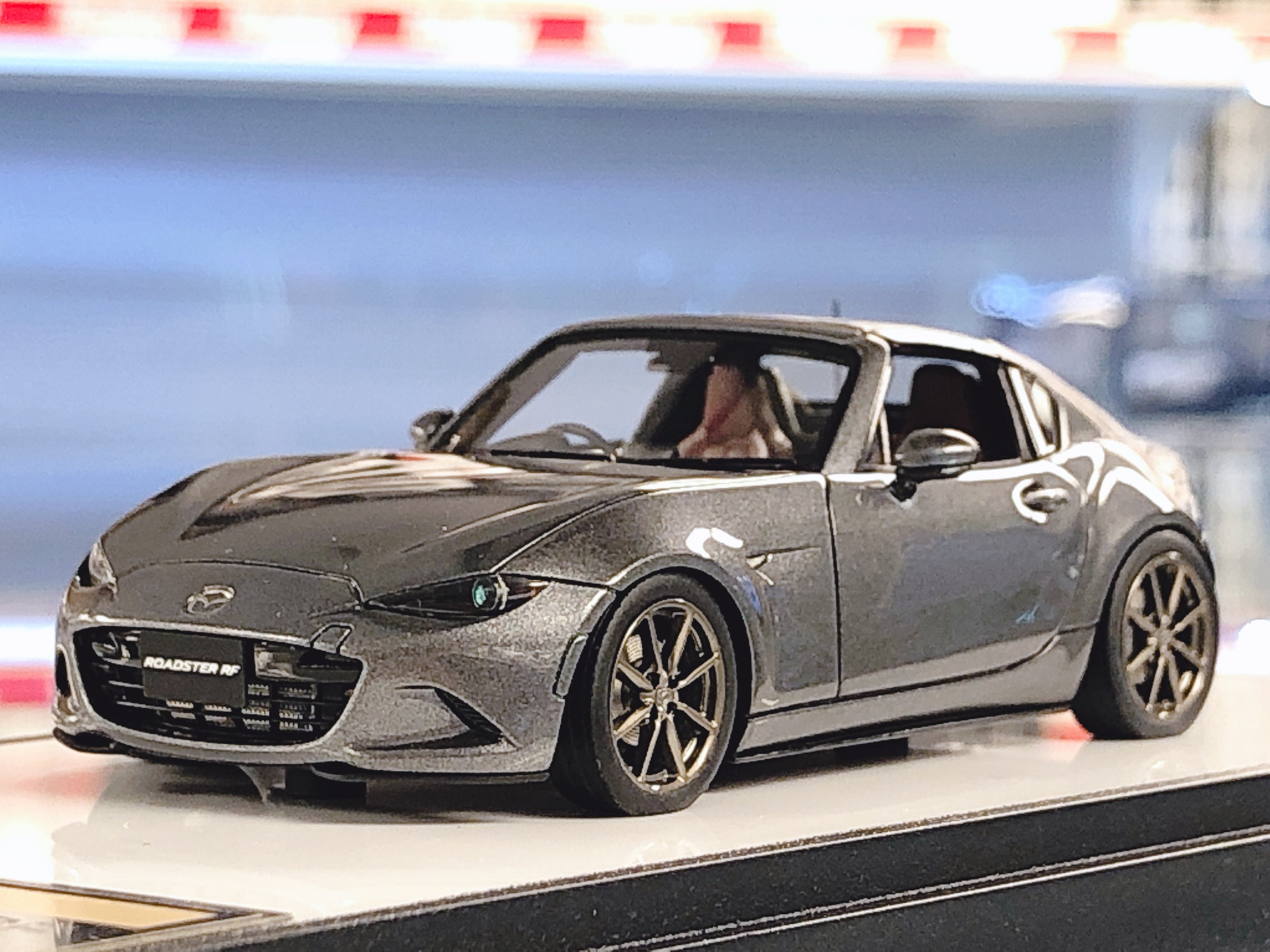 1/43 MAZDA ROADSTER RF RS (2020) ポリメタルグレーメタリック