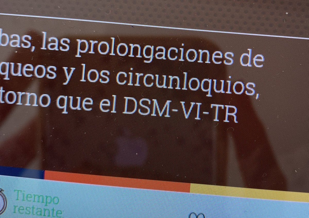 Que han sacao el DSM-VI y yo sin enterarme. Hasta les ha dao tiempo de hacer una versión revisada. Cuántos siglos llevo preparandome el PIR? 😂