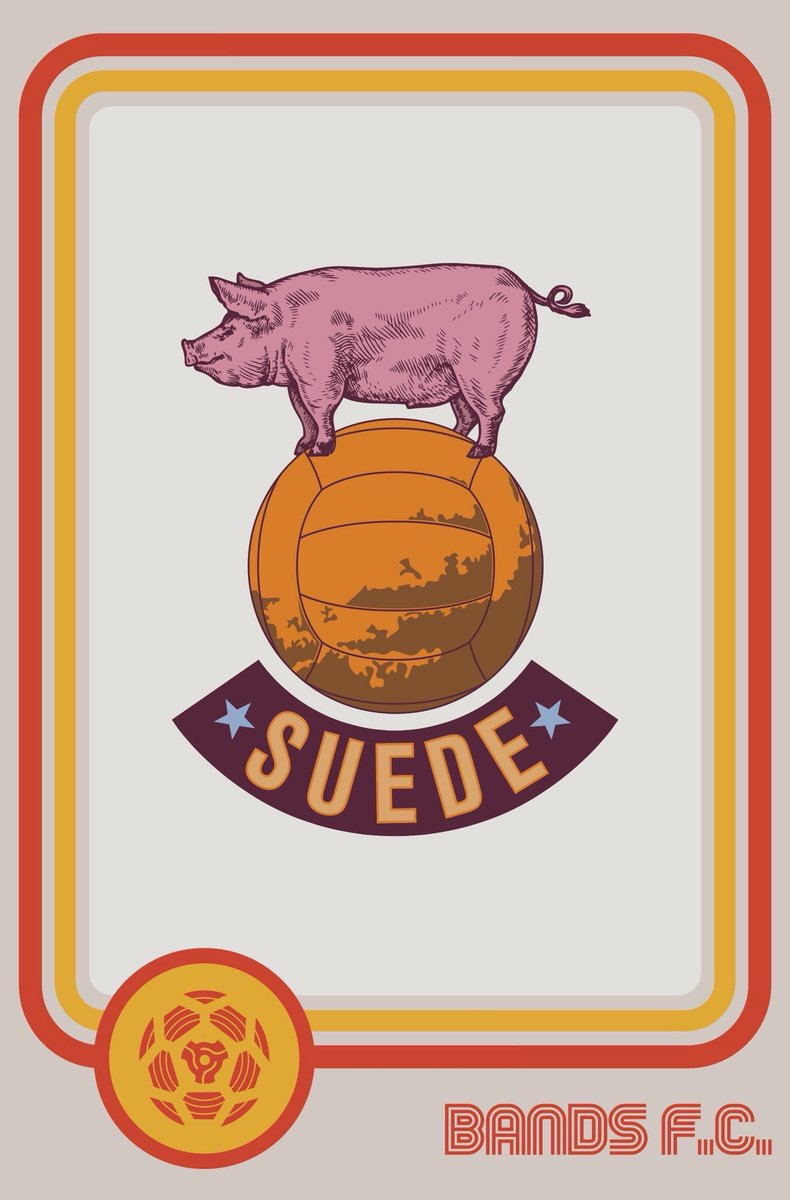 _Bands_FC's tweet image. Retweet for a chance to win a limited edition Suede enamel badge. Winner picked at random on Wednesday Feb 6th at 4pm. Badges on sale an hour later.
Only 500. Individually numbered. All proceeds from sales will be donated to The Teenage Cancer Trust