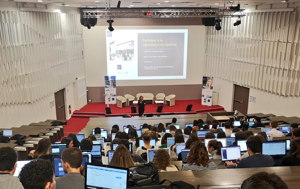 MBS_edu's tweet photo. #WorkMeUp
Début du 2ème jour avec une présentation @alumni_MBS sur l'importance du réseau des diplômés. 👍 https://t.co/ue8oJZwTTs