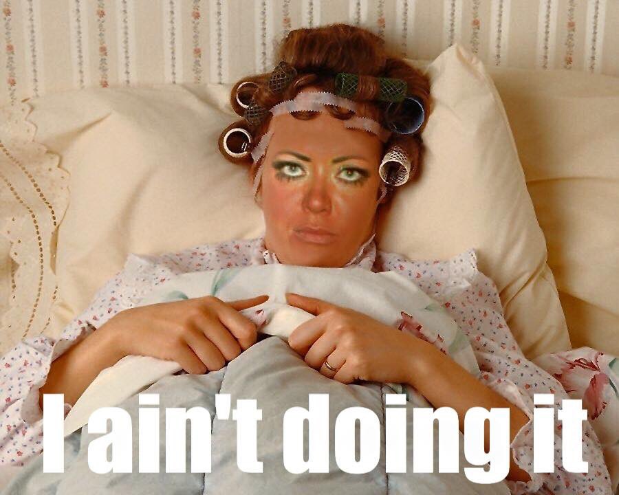 AuntiePegg's tweet photo. Remember #CBB 2016 #Iaintdoingit #BBUK #BigBrother #GemmaCollins https://t.co/D9UOCy4XNz
