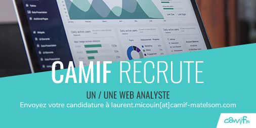 Camif_'s tweet photo. [#Emploi ] 
Tu es passionné(e) de #Data alors ton profil nous intéresse !
https://t.co/uazb1hcMj7 cherche son « Web analyste » pour coordonner l’ensemble des campagnes #CRM et de fidélisation clients online et offline.
☞ https://t.co/yLPV9Mfwh8 

#Ecommerce #MardiConseil https://t.co/OHBFinOEJY