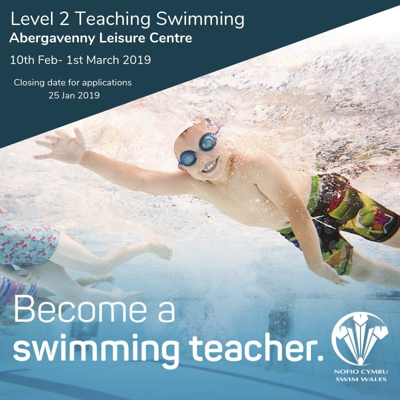 TrainingSwim's tweet photo. The closing date for the Level 2 Teaching Swimming Course at @AbergavennyLC is this Friday. Book now, as the date is fast approaching! #swtraining https://t.co/zPUJf0bZFg https://t.co/nfZZxR4nFw